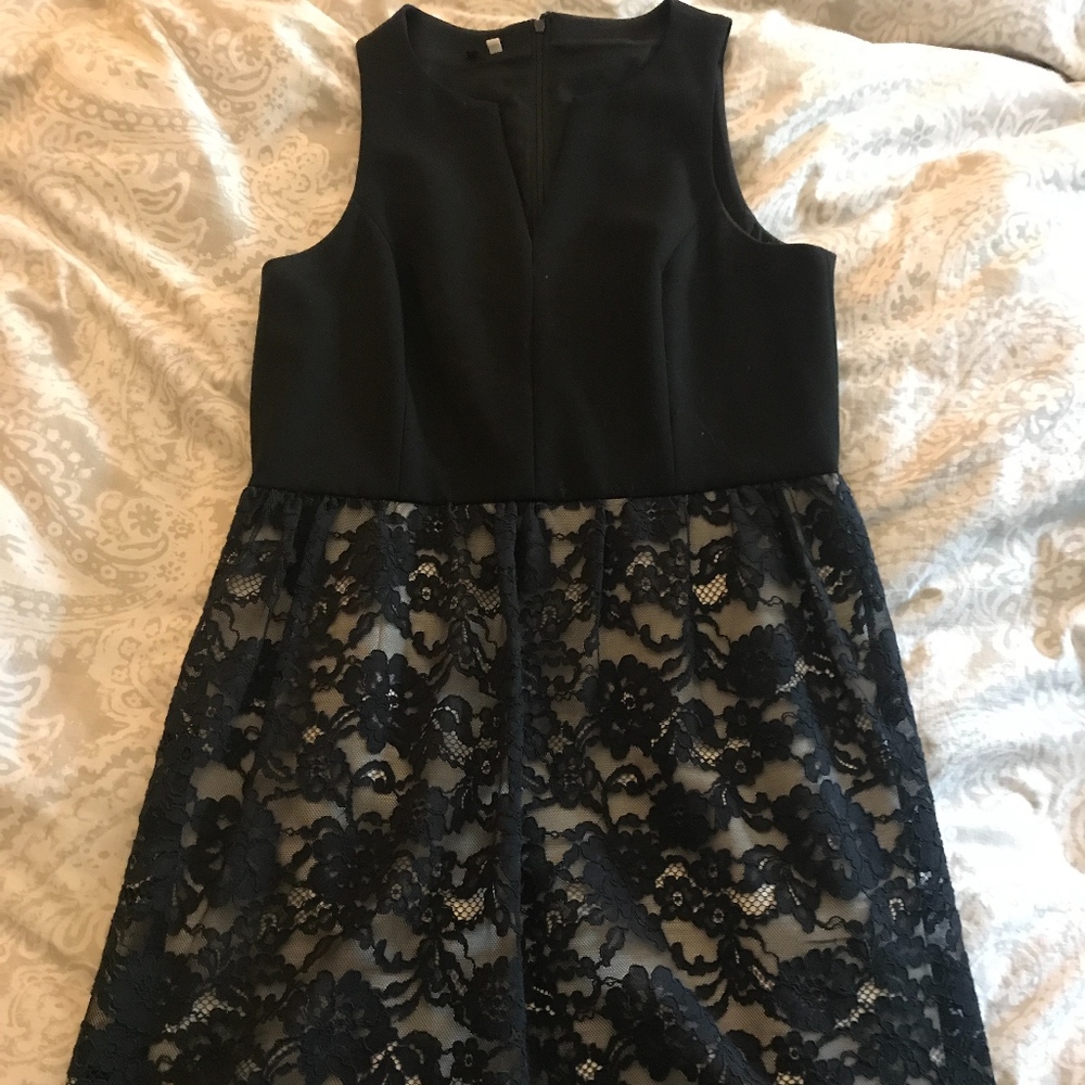 Black and White Cocktail Dress